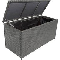 Garden Pleasure Patras Auflagenbox 300,0 l grau 120,0 x 50,0 x 60,0 cm von Garden Pleasure