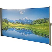 Garden Pleasure Seitenmarkise Bergsee mehrfarbig 160,0 x 300,0 cm von Garden Pleasure