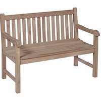 Garden Pleasure Gartenbank Solo 940128 natur Holz 120,0 cm von Garden Pleasure