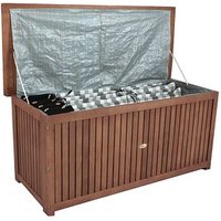 Garden Pleasure Washington Auflagenbox 236,0 l braun 133,0 x 55,0 x 58,0 cm von Garden Pleasure