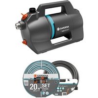 GARDENA Gartenpumpe 4200 Silent Set 600 W von Gardena