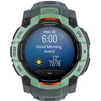 GARMIN Instinct 3 AMOLED 50 mm Smartwatch grün, schwarz von Garmin