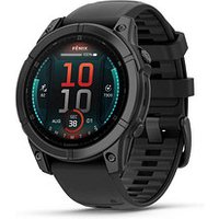 GARMIN fēnix E 47 mm Smartwatch schwarz, schiefergrau von Garmin