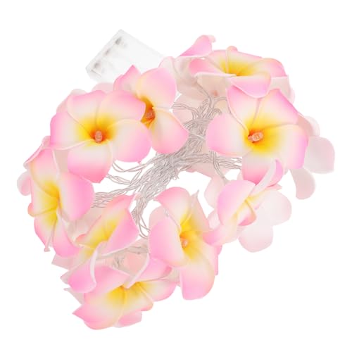 Garneck 1 Satz Plumeria Lichterketten Weihnachtsdeko Dekorative Lichter Stoff Led von Garneck