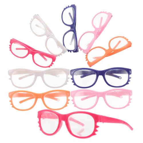 Garneck 10 Stück Puppe Brille Puppe Lesebrille Für Mini -puppenbrille Puppenbrillen Weihnachtsbrille Requisiten Lustige Brille Kostümzubehör Für Minipuppen Plastik Garneck 10 Stück Puppe Brille Puppe Lesebrille Für Mini -puppenbrille Puppenbrillen Weihnachtsbrille Requisiten Lustige Brille Kostümzubehör Für Minipuppen Plastik von Garneck