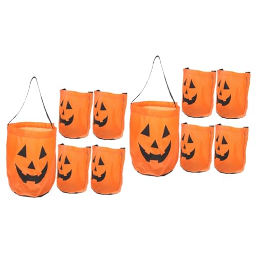 Garneck 10 Stück Süßigkeitenbeutel Süßigkeitenpakete Halloween Party Requisite Leckerli Taschen Halloween Goodies Taschen Halloween Requisite Halloween Taschen Kekse Taschen von Garneck