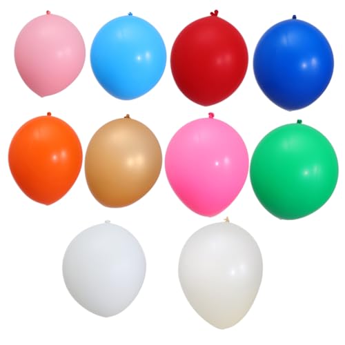 Garneck 10-teiliges Set Extra Großer Runder Ballon 3 Jumbo-ballons Ballons Für Geburtstagsfeiern Große Partyballons Große Ballons Bunt Jumbo-geburtstagsballons Riesige Ballons Emulsion von Garneck