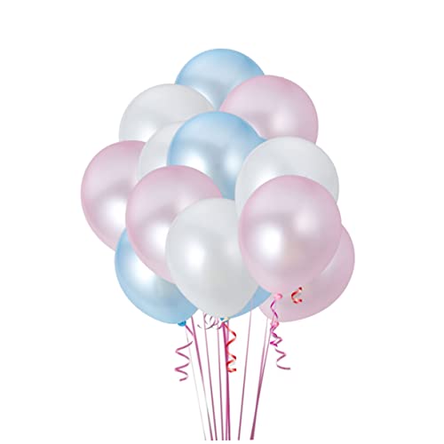 Garneck 100 Stk Hochzeitsdekoration Regenbogenballons helle Luftballons perlmuttfarbene Luftballons Feierballon Hochzeitsballon hochzeitslaken hochzeitsbingo Partyballons Latexballons von Garneck