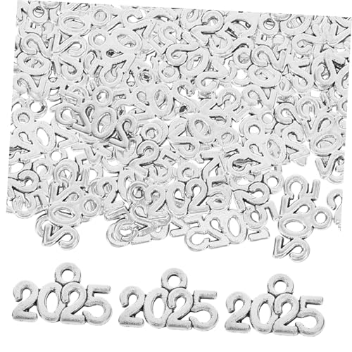 Garneck 100st 2025 Anhänger Halskette Zur Schmuckherstellung Charms Zur Herstellung Von Armbändern Diy-armbandanhänger Bausatz Machen Schlüsselanhänger-anhänger Reize Silver Zinklegierung von Garneck