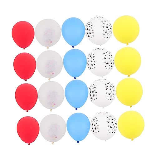 Garneck 108 Stk Hundepfote Ballon ballons balloons party sachen alles zum geburtstag dekorationen Alles zum Geburtstagsballon Geburtstagsparty liefert Latexballon Emulsion von Garneck