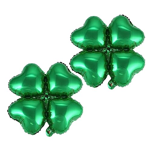 Garneck 12er Set Kleeblatt Luftballons – Perfekte Dekoration Für St Patrick's Day - Fröhliche Grüne Ballons Mit Kleeblatt- Für Unvergessliche Feiern Und Veranstaltungen von Garneck