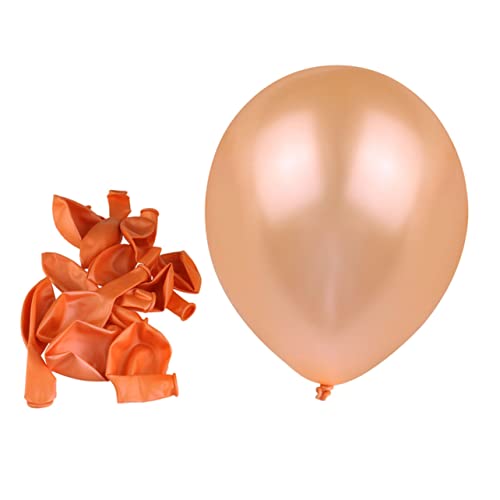 Garneck 14st Klare Luftballons Mit Goldglitter Transparentes Konfetti Vorschlagsballons Granatapfelrote Luftballons Dekorative Luftballons Einfarbige Luftballons Partyballons von Garneck