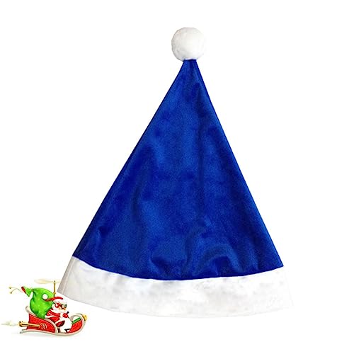 Garneck 1stk Weihnachtsmützen Mini-weihnachtsbaum Rosa Nikolausmütze Blaue Weihnachtsmütze Weihnachtsdekorationen Weihnachtsstrickmütze Aufbewahrung Von Weihnachtsschmuck Lustige Hüte Blue von Garneck