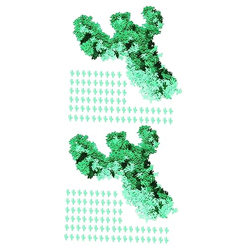Garneck 2 Stück 5 Kaktus Konfetti Fiesta Dekorationen Festival Konfetti Karneval Tischkonfetti Party Tischdekorationen Hochzeit Konfetti Tischkonfetti Geburtstagsparty Zubehör von Garneck