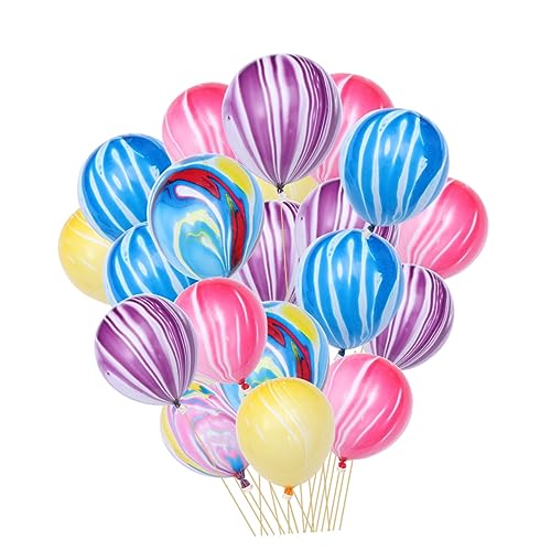 Garneck Bunte Luftballons Mit Konfetti Und Glitter Für Hochzeiten Geburtstagsfeiern Und Verlobungen Party Dekoration Set Verschiedenen Farben von Garneck