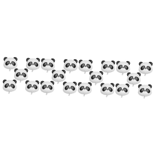 Garneck 20 Stück Panda Ballon Gehende Tierballons Panda Modellierballons Exquisite Ballondekore Dschungel Party Dekoration Ballondekoration Ballonornament Panda Dekorationen von Garneck