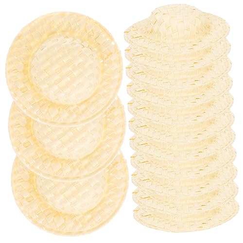 Garneck 20Stücke Puppenhüte aus Papier Gewebt DIY Puppenzubehör für Kreative Dekorative Requisiten für Puppen und Miniaturen Garneck 20Stücke Puppenhüte aus Papier Gewebt DIY Puppenzubehör für Kreative Dekorative Requisiten für Puppen und Miniaturen von Garneck