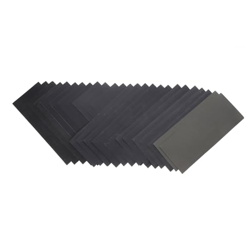 Garneck 24 Stück Wasserschleifpapier Schleifpapier für Autolack Decoupage-Papier für Möbel Exzenterschleiferscheiben Schleifpapierscheiben Micromesh-Schleifpads da Sandpapier Grau Garneck 24 Stück Wasserschleifpapier Schleifpapier für Autolack Decoupage-Papier für Möbel Exzenterschleiferscheiben Schleifpapierscheiben Micromesh-Schleifpads da Sandpapier Grau von Garneck