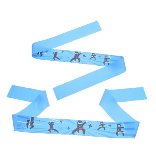 Garneck 2St Schal chinesische Kopfbedeckung japanische Kleidung Lebensmitteldekoration Stirnbänder ninja stirnband Ninja Kopfbinde Sportkopfbedeckungen zum Kochen Sport Stirnband Polyester von Garneck