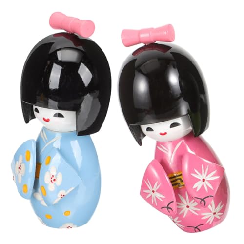 Garneck 2st Japanische Puppenornamente Tischkimono-puppenverzierung Bausatz Miniatur Desktop-Kimono- Puppenständer Prinzessinnenpuppen Zubehör Für Babypuppen Zwerge Plüsch Gießen Holz Garneck 2st Japanische Puppenornamente Tischkimono-puppenverzierung Bausatz Miniatur Desktop-Kimono- Puppenständer Prinzessinnenpuppen Zubehör Für Babypuppen Zwerge Plüsch Gießen Holz von Garneck
