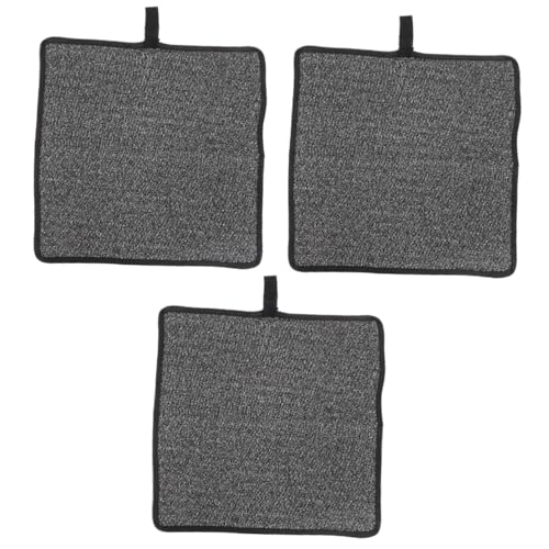 Garneck 3 STK Anti-Schnitt-Tischmatte Sicherheits-Tischmatte Fischputzbrettmatte Matte für heiße Gerichte schnittschutz Cutting mat Tischschutzkissen doppelseitige Tischmatte HPPE Material von Garneck