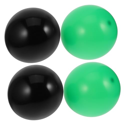 Garneck 30 Stück Ballonanzug Schwarze Luftballons Fußball Luftballons Rosa Grüne Luftballons Grüne Ornamente Rosa Luftballons Dekorationen Jubiläums Party Luftballons 10 von Garneck