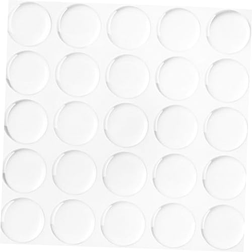 Garneck 300 Stück Runde Aufkleber Transparentes Epoxidharz Transparente Aufkleber Kreis-Epoxidharz-Aufkleber Bastel-Epoxid-Aufkleber Flaschen-Epoxid-Aufkleber von Garneck