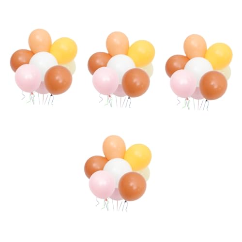 Garneck 36 Sets Hochzeits Gänseblümchen Ballons Happy Birthday Ballons Happy Birthday Ballons Groovige Partydekorationen Ballons Ein Ballon Weiße Ballons Babyparty Gänseblümchen von Garneck