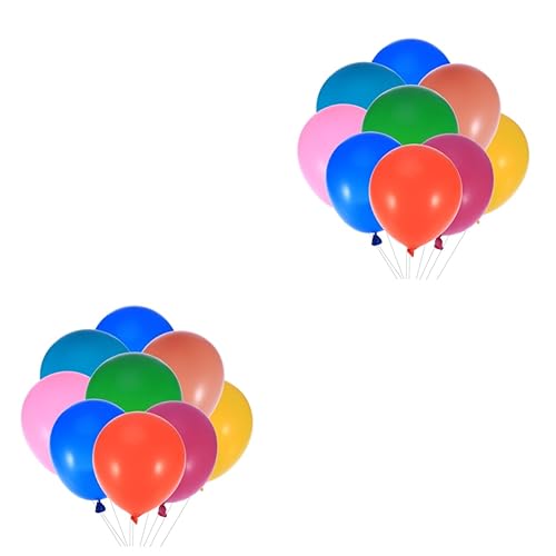 Garneck 36 Stk Luftballons zum Geburtstag Regenbogenballons Luftballons für Geburtstagsfeiern Hochzeitsballons spielzeug für kinder kinderspielzeug Latexballons Luftballons für die Party von Garneck