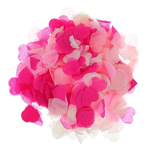 Garneck 4 Packungen Konfetti-dekoration Wand Herz Hochzeit Aufdecken Dekorationen Party Valentinsgrüße Konfetti Werfen Valentinstag Konfetti Multifunktionales Konfetti Papier von Garneck