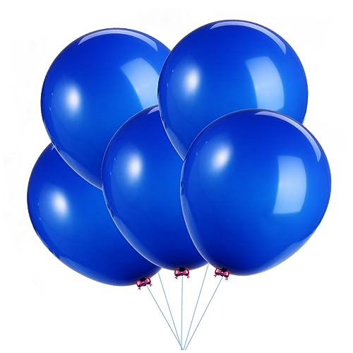 Garneck 5 Stück 36 Latexballons Hochzeitsdekoration Partyballons Blue von Garneck