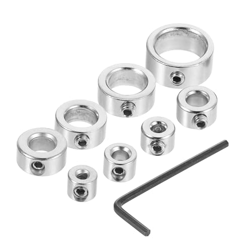 Garneck 8Stücke Teiliges Bohrer Stopp Set Präzise Tiefenanschläge für Holzbearbeitung Schraubenschlüssel Flexible Anpassung für Gleichmäßige Bohrtiefe für Hobbyisten Garneck 8Stücke Teiliges Bohrer Stopp Set Präzise Tiefenanschläge für Holzbearbeitung Schraubenschlüssel Flexible Anpassung für Gleichmäßige Bohrtiefe für Hobbyisten von Garneck