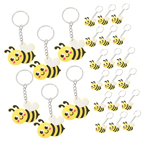 Garneck Cartoon Bienen Schlüsselanhänger Niedliche Schlüsselanhänger Im Bienen Design Kreative Anhänger Für Taschen Und Rucksäcke Perfekte Dekoration Für Und von Garneck