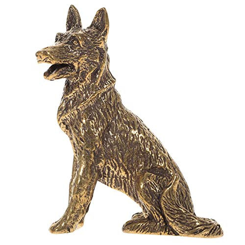 Garneck Dekorative Hundedekoration Antiker Stil Retro Tischornament Aus Für Den Haushalt Kreative Desktop Deko Für Tierliebhaber Vintage Hund Figur Als Sammlerstück von Garneck