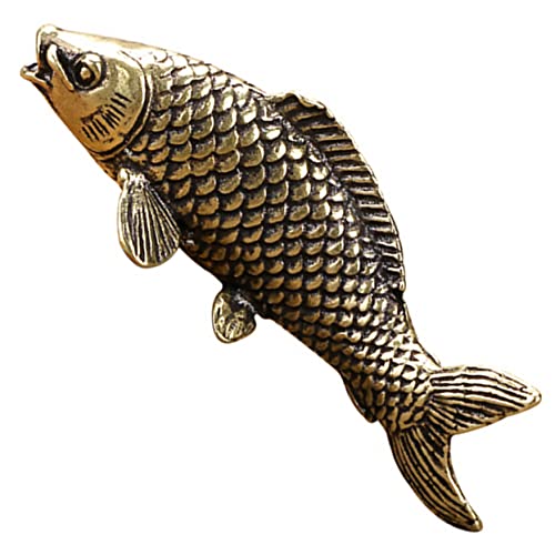 Garneck Koi Fisch Dekoration Kreatives Ornament Für Schreibtisch Elegante Tischdeko Handgefertigte Karpfenform Für Stilvolle Wohnraumgestaltung von Garneck