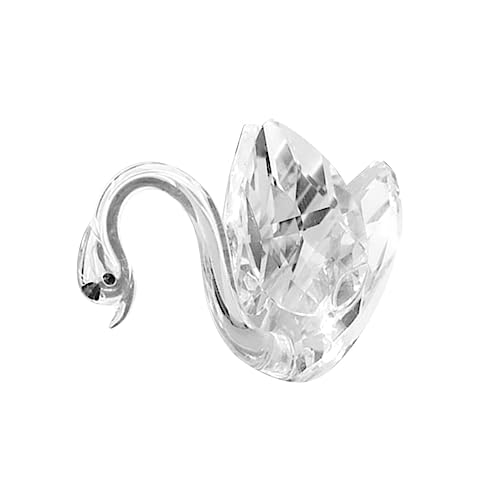 Garneck Kristall Schwan Figur Aus Glas – Elegante Glasfigur Für Hochzeitsdekoration - Partyschmuck Oder Als Stilvolles Wohnaccessoire – Europäischer Stil - Handgefertigt Und Ideal Als von Garneck