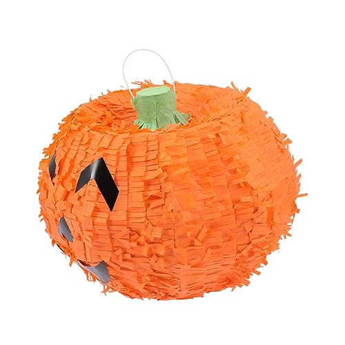 Garneck Kürbis Piñatas halloween party halloween pinata Piñata zerschmetterndes Spielzeug mit gefülltes Spielzeug Spielzeuge Kinderspielzeug Halloween-Piñata-Spielzeug Kürbis-Piñata von Garneck