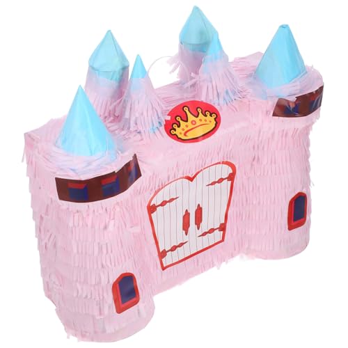 Garneck Prinzessinnen Schloss Pinata Für Kindergeburtstag Hängende Pinata Zum Befüllen Für ädchen Perfekte Partydekoration Und Spiel Für Prinzessinnen Mottopartys von Garneck