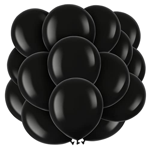 Garneck Schwarze Perlen Luftballons Aus Naturlatex Perfekte Dekoration Für Geburtstagsfeiern Und Events Hochwertige Schwarze Ballons Für änner Und Frauen von Garneck