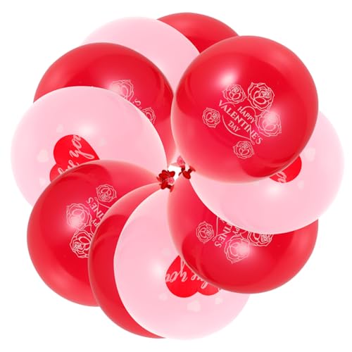 Garneck Valentinstag Luftballons Set Hochzeits Und Verlobungsdeko Party Dekoration Ballons Für Romantische Anlässe Kreative Party Ornamente Und Szene Requisiten von Garneck