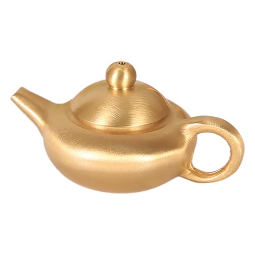 Garneck wohnaccessoires Prop künstliche Künstliche Hausdekoration Schreibtisch Mini- aus Messing Wasserkocher Dekoration Golden von Garneck