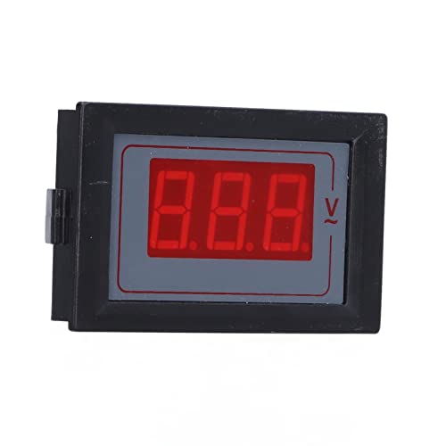 Digitales Voltmeter, LED-Anzeige, 2-Draht-Spannungsmessgerät, Tester, Messgerät 50–500 V, Genauer Tester, Sicherer Betrieb, Ausgestattet mit LED-Digitalröhre, Zum Messen der von Garosa