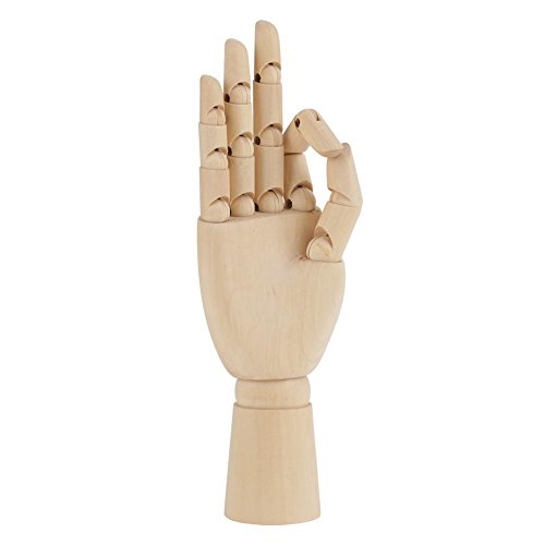 Kunst Mannequin Hand Modell Frauen Hand Skulptur Mannequin Holz Körper Künstler Modell Gelenk artikuliert Modelle(#2) von Garosa