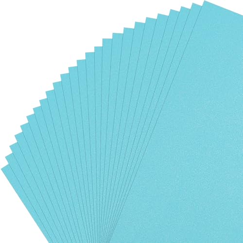 Gartful 25 Blatt schimmerndes Kartonpapier – 21,6 x 27,9 cm, 40,8 kg/250 g/m² dicker Perlglanz-Einband, doppelseitiges Metallic-Kartonpapier für Bastelarbeiten, Kartenherstellung, Einladungen, von Gartful