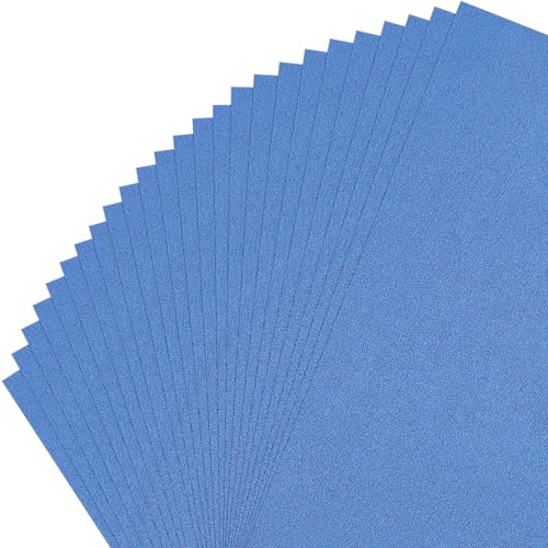 Gartful 25 Blatt schimmerndes Kartonpapier – 21,6 x 27,9 cm, metallisches Kartonpapier, 250 g/m²/40,8 kg, Premium-Karton für Bastelarbeiten, Kartenherstellung, Einladungen, Geschenkverpackungen, von Gartful