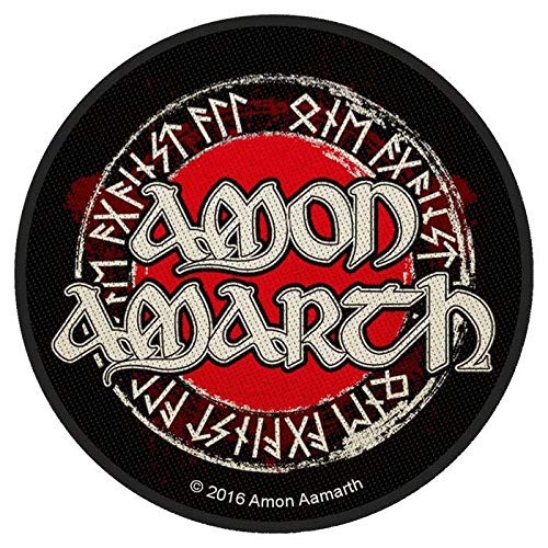 Amon Amarth Runes & Logo Aufnäher Patch - Gewebt & Lizenziert !! von Gatatol