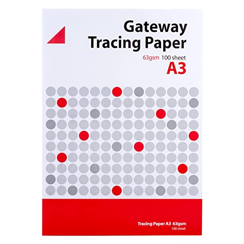 Gateway RG003152 Nicht zutreffend, Papier, Durchsichtig, A3, 100 Piece von Papermania