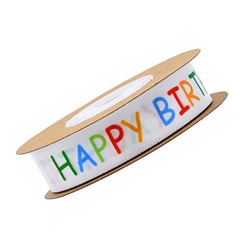 Gatuida 1 Rolle 10 Partybänder Geburtstagsbetriebsband Schleife Geschenkband Zum Geburtstag Wickelband Geburtstagsdruckband Dünn Satinband Zum Geburtstag Wickeln Geburtstagsband Gatuida 1 Rolle 10 Partybänder Geburtstagsbetriebsband Schleife Geschenkband Zum Geburtstag Wickelband Geburtstagsdruckband Dünn Satinband Zum Geburtstag Wickeln Geburtstagsband von Gatuida
