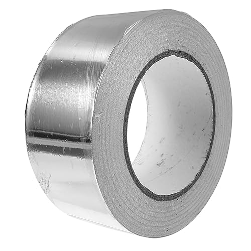 Gatuida 1 Rolle Aluminiumfolienband Aluminiumband Für Isolierfolie Klebeband Wasserdichtes Klebeband Gaffer Tape Aluminiumbänder Leitfähiges Aluminiumband Thermoband von Gatuida