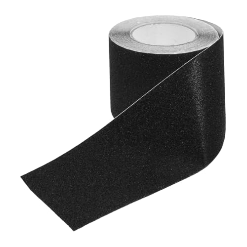 Gatuida 1 Rolle Rutschfestes Klebeband Griffleisten Rutschfeste Treppenstufen Für Den Außenbereich Rutschfeste Streifen Treppengriffe Rutschfest Griptape Für Treppen Pvc Black von Gatuida